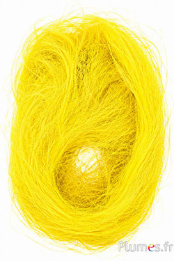 Sisvezels - 50 g - felgeel